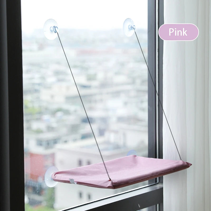 SunBasker Window Hammock – Premium Lounge Solution for Cats Who Enjoy Sunbathing