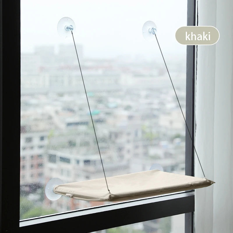 SunBasker Window Hammock – Premium Lounge Solution for Cats Who Enjoy Sunbathing
